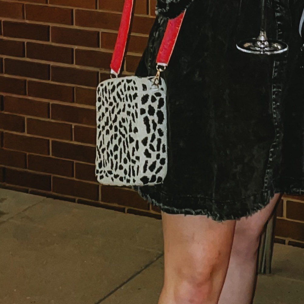 Beaded crossbody bag